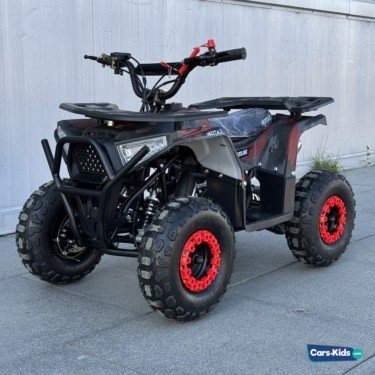 Квадроцикл бензиновый MOTAX ATV GRIZLIK X16 MIDI PS 49cc Гризли с мех.стартером красный хаки
